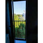 Siatka dla kota na okno montaż BEZINWAZYJNY Warszawa