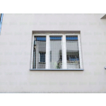 Siatka wzmocniona drutem dla kota na okno