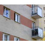 Siatka wzmocniona drutem dla kota na okno montaż Warszawa