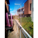 MONTAŻ KOCIEJ SIATKI NA TARASIE Warszawa