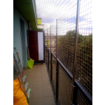 SIATKI NA TARAS OGRÓDEK BALKON BEZ ZADASZENIA