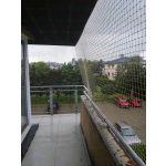 Montaż siatki na balkonie