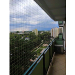 Montaż siatki ochronnej przeciw gołębiom