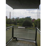 Siatka dla kota na balkon bez wiercenia