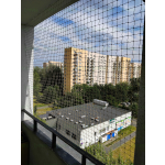 Siatka na balkonie montaż