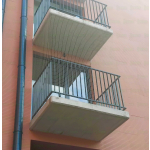 Wzmocniona siatka drutem ochronna bezinwazyjny montaż