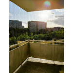 Wzmocniona siatka drutem ochronna dla kota bezinwazyjny montaż Warszawa