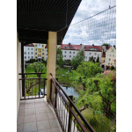 Wzmocniona siatka drutem ochronna na balkon dla kota montaż bez wiercenia Warszawa