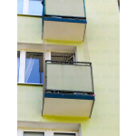 Siatka zabezpieczająca balkon dla kota