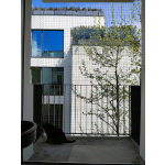 Wzmocniona siatka drutem na balkon dla kota montaż Warszawa