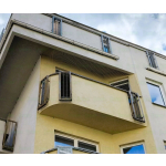 Wzmocniona siatka ochronna dla kota na balkon bezinwazyjny montaż