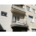 Siatka na balkon Wzmocniona drutem dla kota montaż