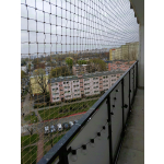 Siatka dla kota na balkon Wzmocniona montaż Warszawa