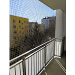 MONTAŻ SIATKI OCHRONNEJ NA BALKON Dla Kota Warszawa