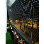 Siatka bezbarwna na balkon montaż Warszawa