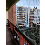 MONTAŻ SIATKI OCHRONNEJ NA BALKONIE przeciw gołębiom Warszawa