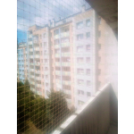 Siatka ochronna na balkon dla kotów Piastów