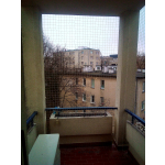 Siatka ochronna na balkon montaż BEZINWAZYJNY Józefów