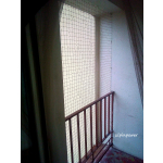 MONTAŻ SIATKI BALKONOWEJ DLA KOTA bez wiercenia Józefów